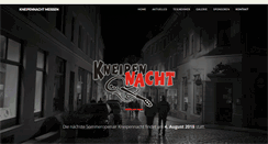 Desktop Screenshot of kneipennacht-meissen.de